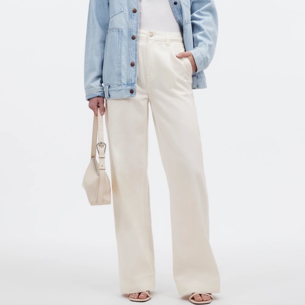 Madewell The Harlow Wide-Leg Jean: Airy Denim Edition